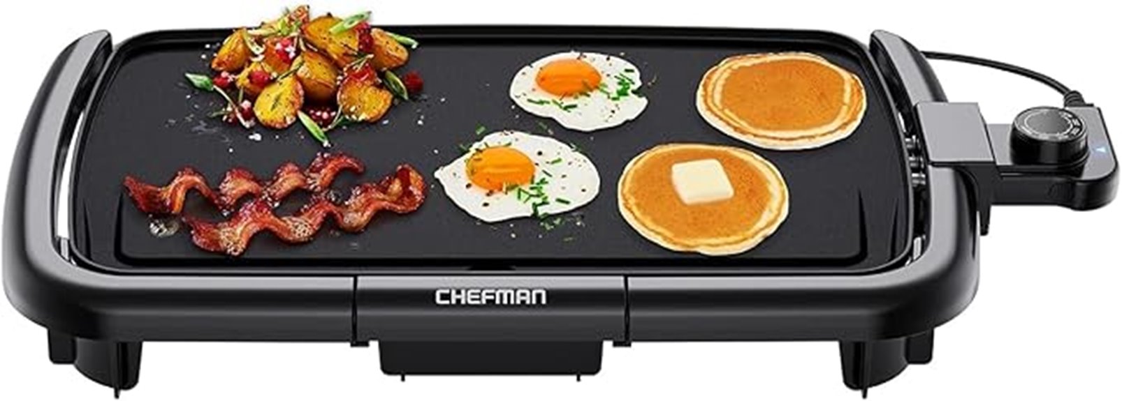 removable temperature control griddle