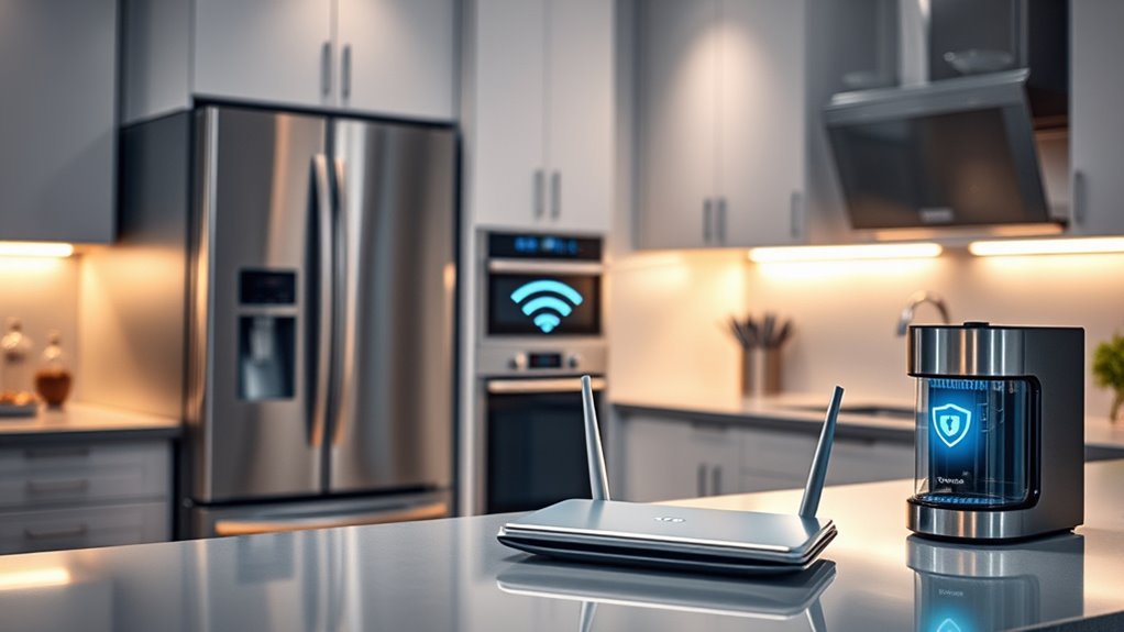 secure smart kitchen devices