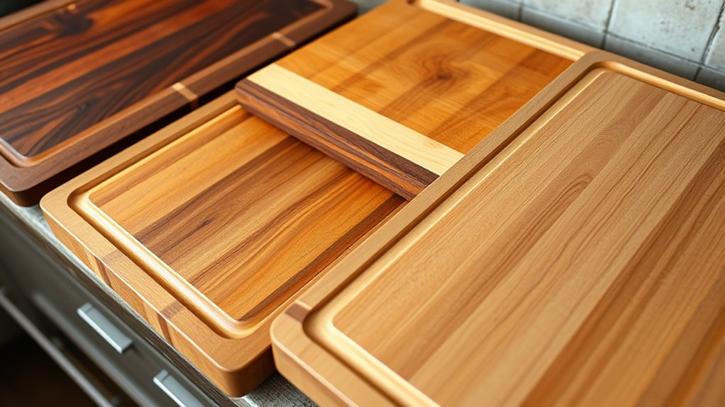 selecting durable wooden cutting boards
