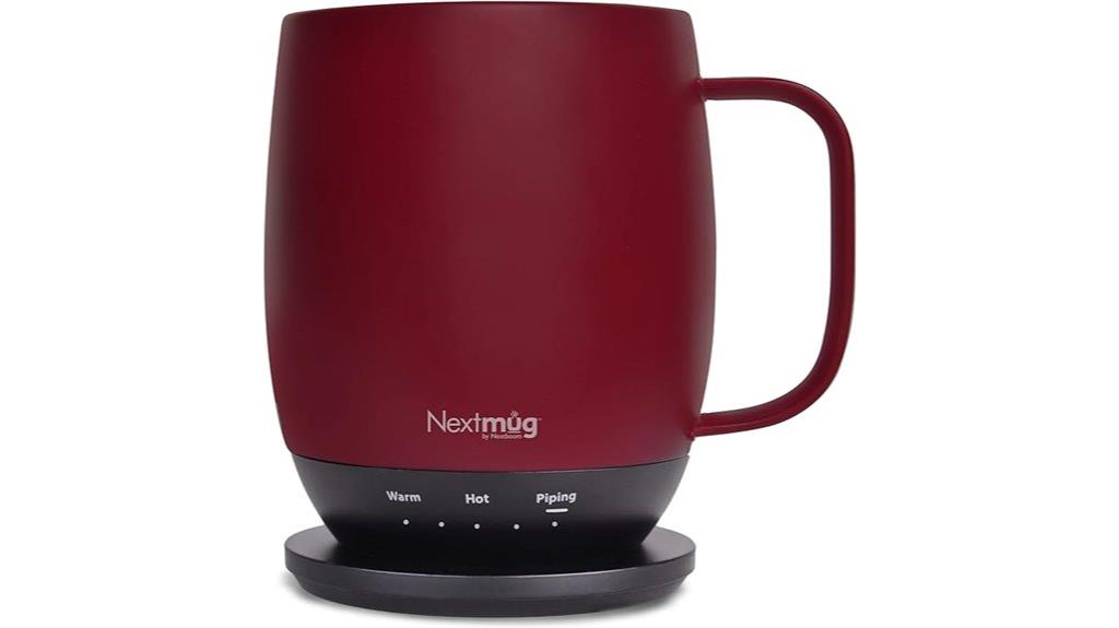 self heating coffee mug