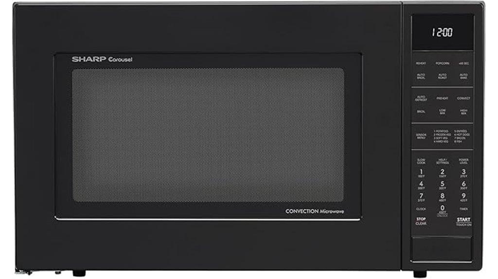 sharp microwave with turntable
