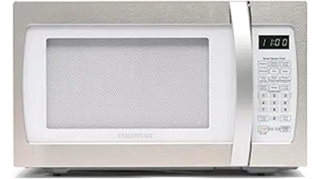 small countertop microwave oven