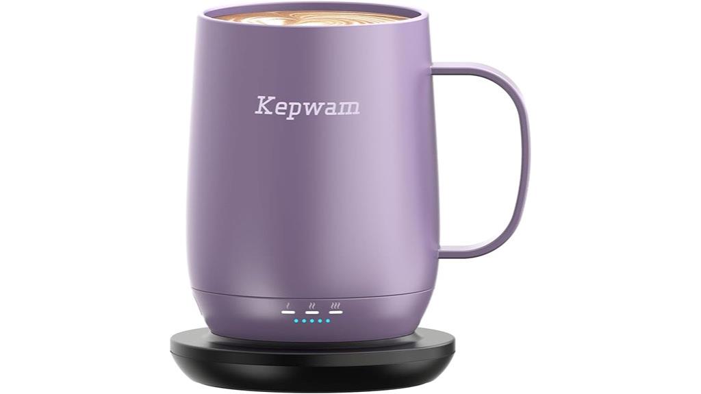 smart 16oz heated mug