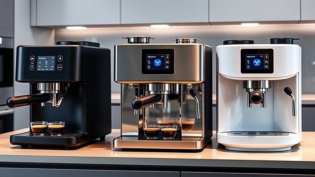 smart coffee machine features