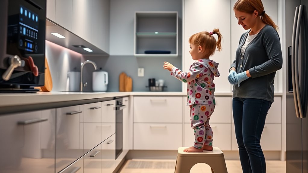 smart kitchen child safety