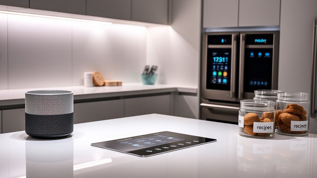 smart kitchen control interfaces