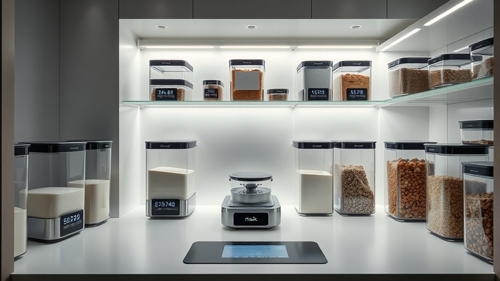 smart sleek kitchen storage