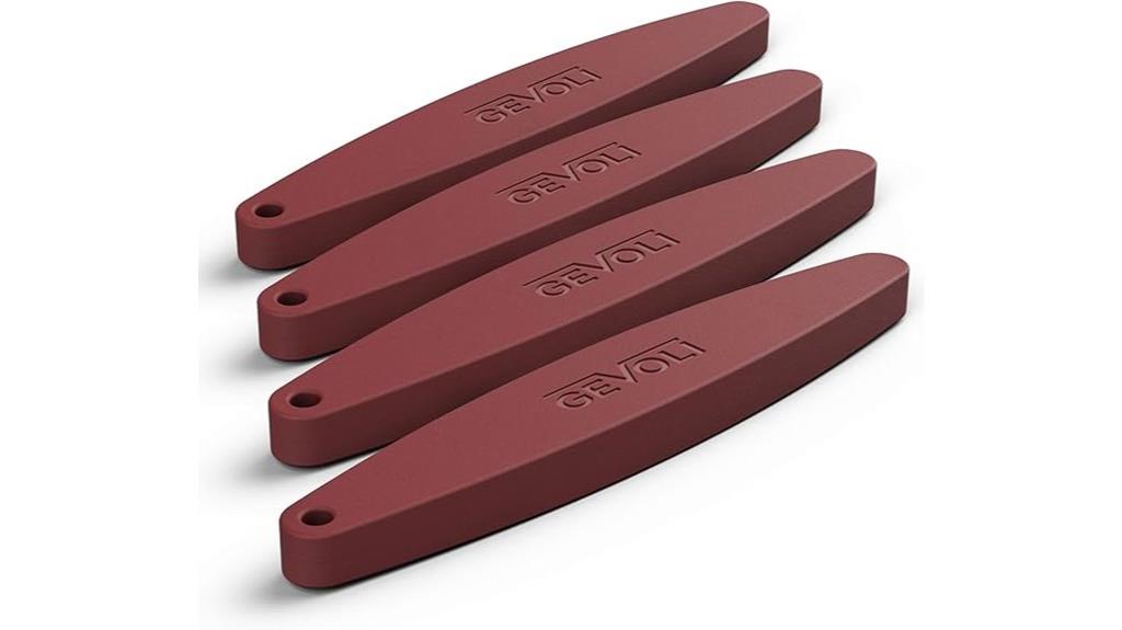 stain proof silicone immersion weights
