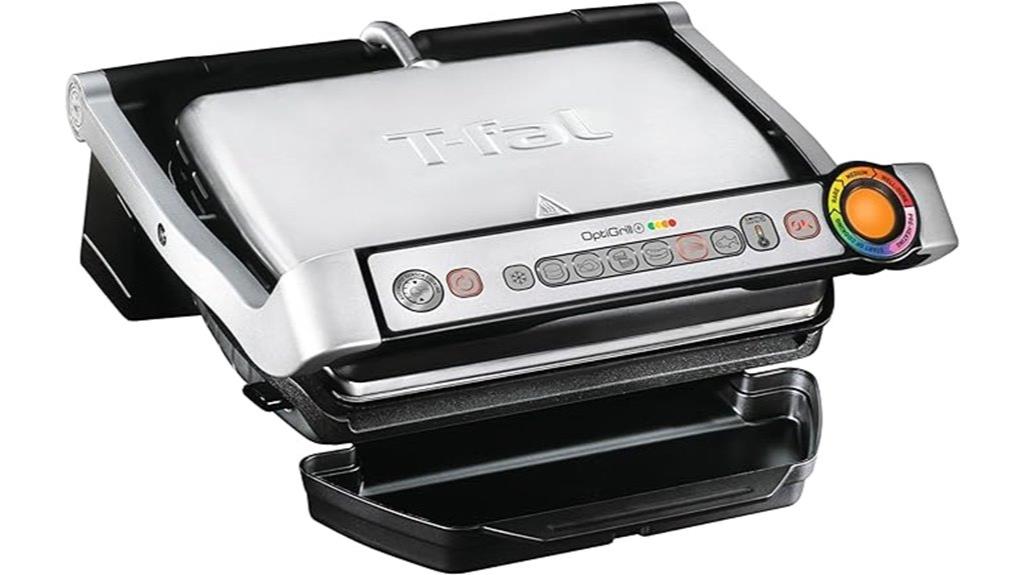 stainless steel electric grill