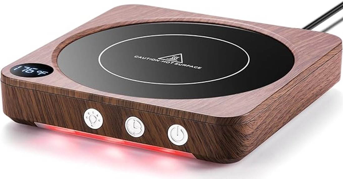 temperature control with auto shutoff