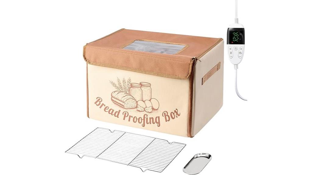 temperature controlled bread proofing
