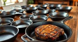 top cast iron skillets