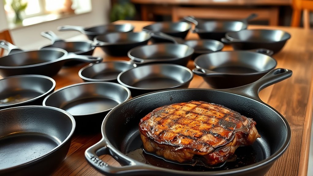 top cast iron skillets