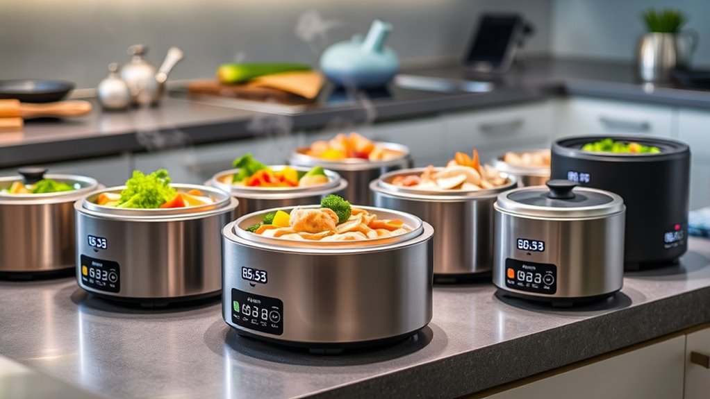 top digital food steaming options