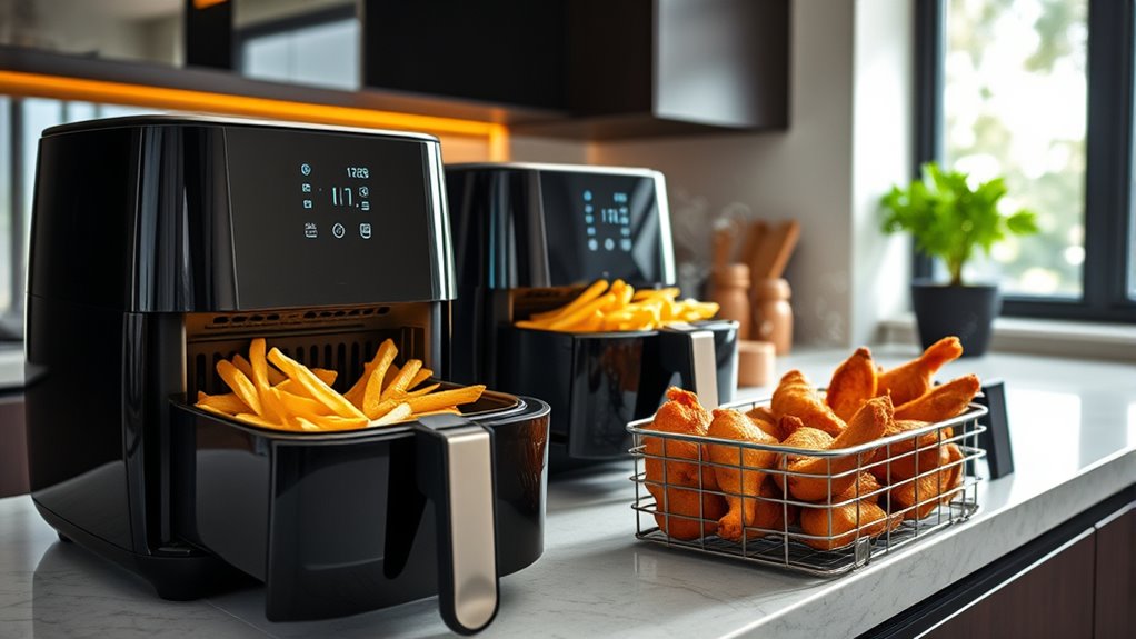 top dual zone air fryers