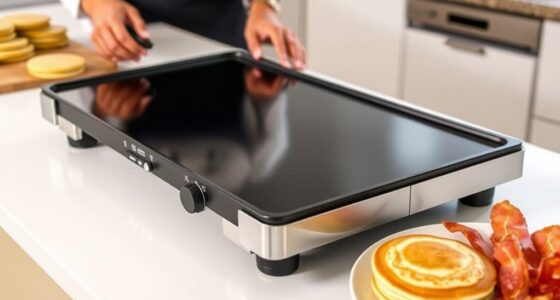 top electric griddles with adjustable temperature