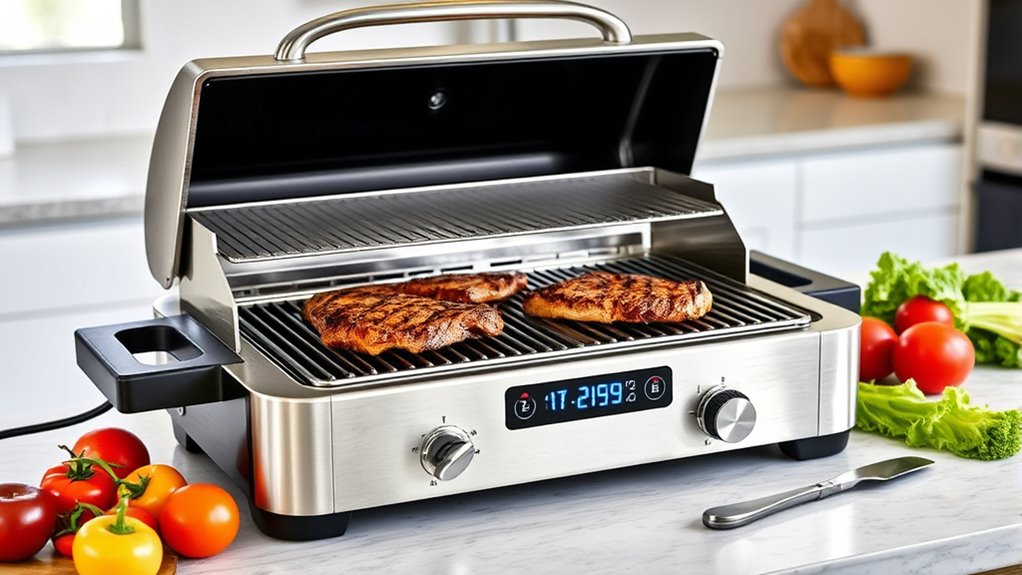 top indoor grills with probes