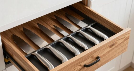 top knife drawer organizers