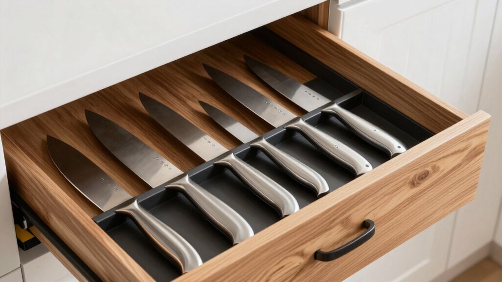 top knife drawer organizers