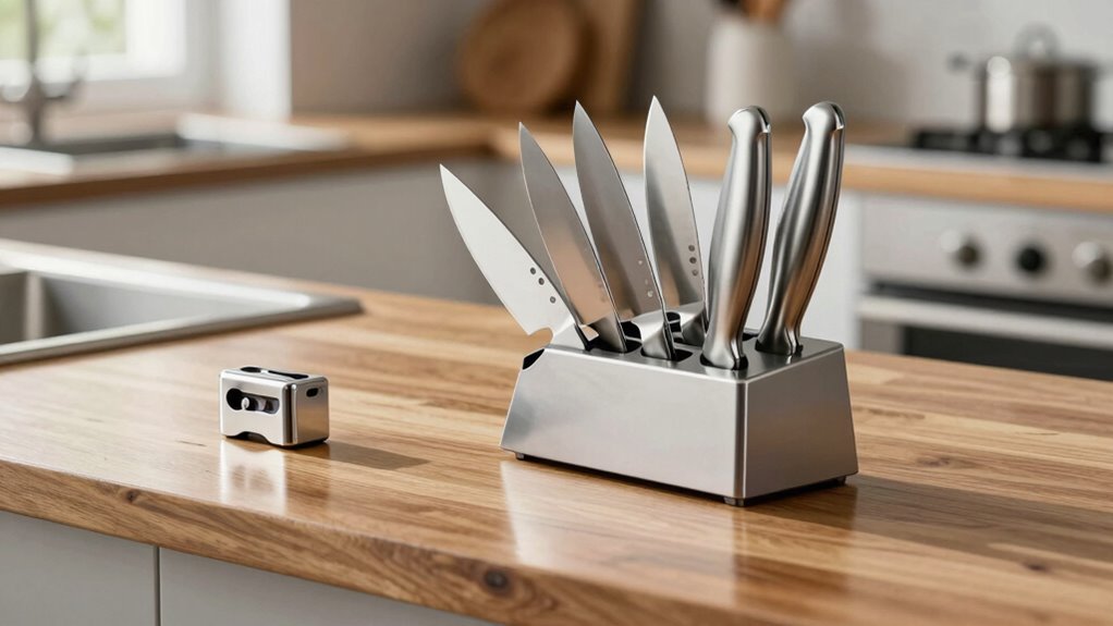 top knife sets with sharpener