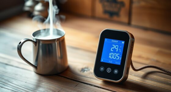 top milk frothing thermometers