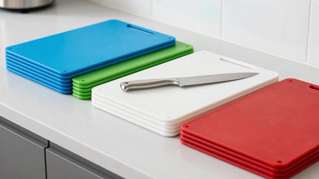 top plastic knife cutting boards