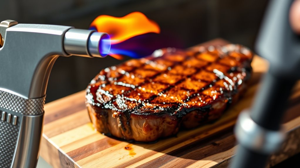 top steak searing torches