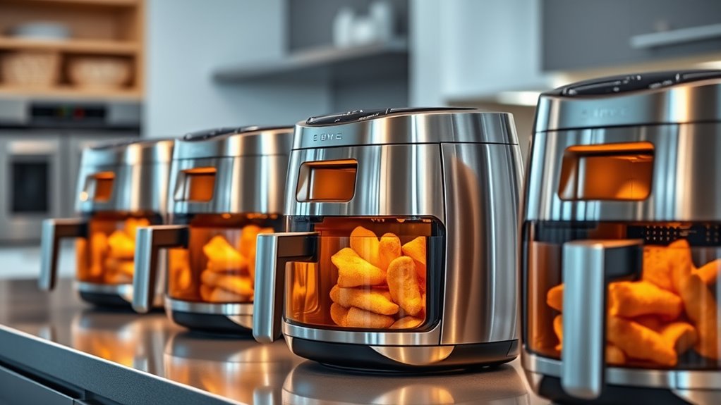 top viewing window air fryers