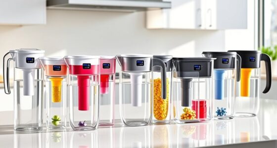 top water filter pitchers