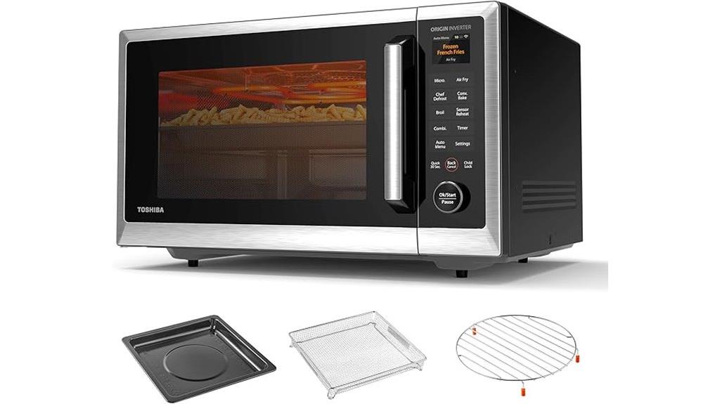 toshiba air fryer microwave
