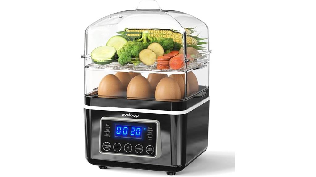 two tier bpa free steamer