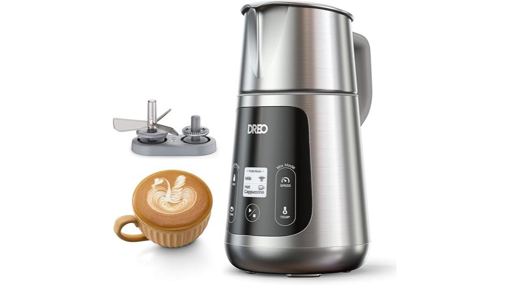 upgraded electric milk frother
