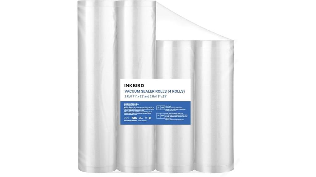 vacuum sealer bag rolls