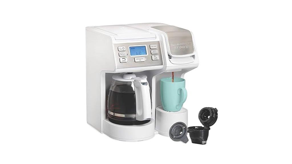 versatile 2 way coffee brewer