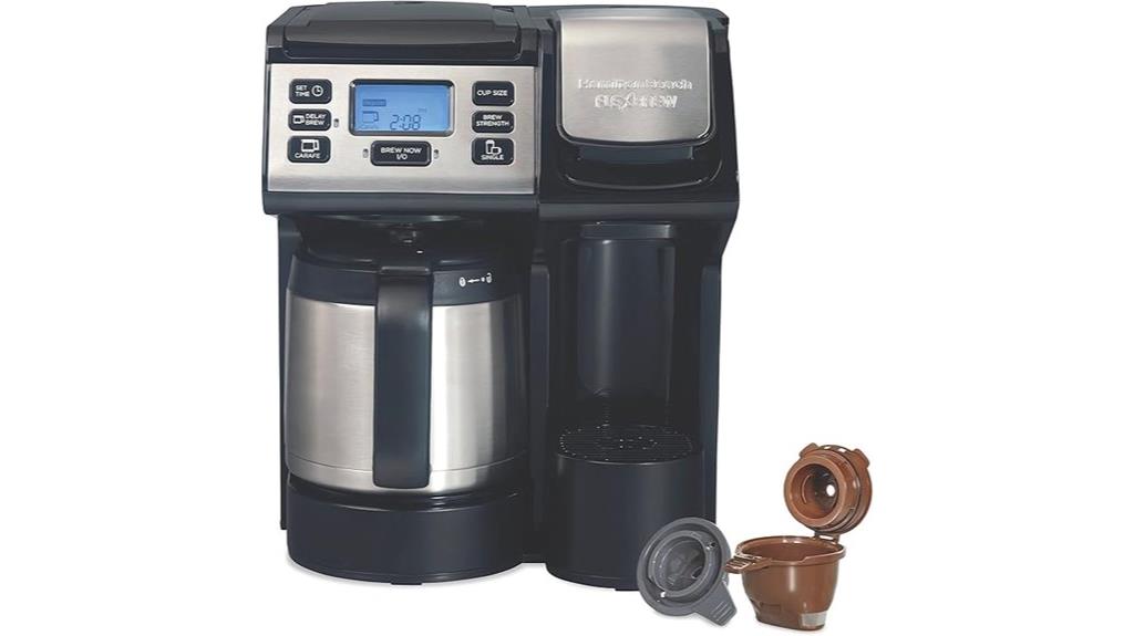 versatile 2 way coffee maker