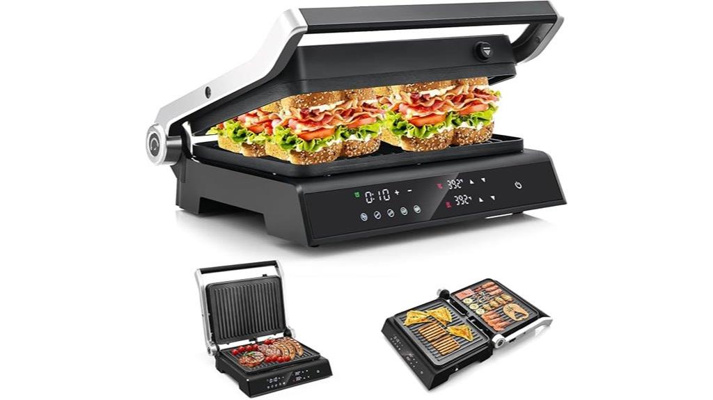 versatile indoor grilling appliance