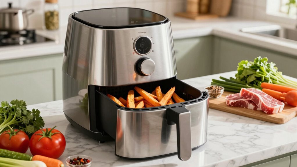 air fryers promote healthier cooking
