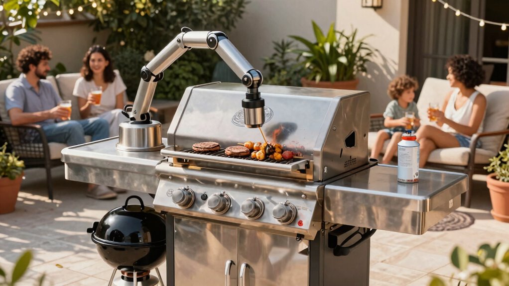 automated grilling for hosting