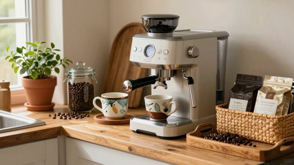 create a cohesive coffee space