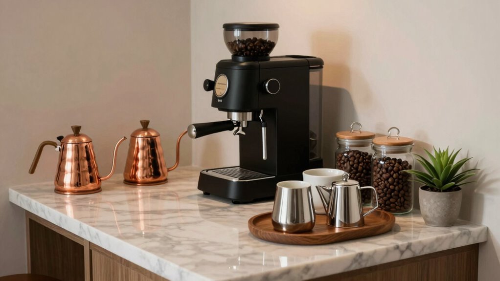 elevate small coffee spaces