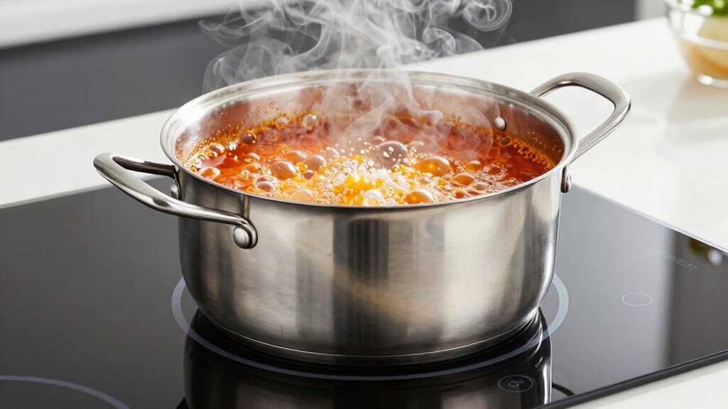 enhanced induction cooking efficiency