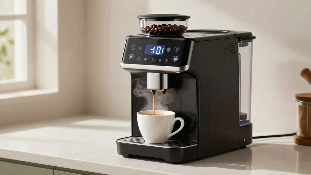 fresh personalized coffee brewing