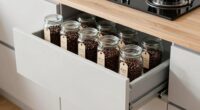 hidden coffee storage solution