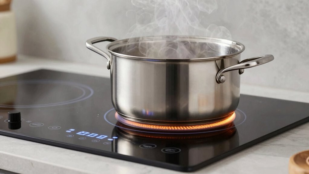 induction tools demonstrate heat management