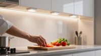 lighting enhances safe cooking
