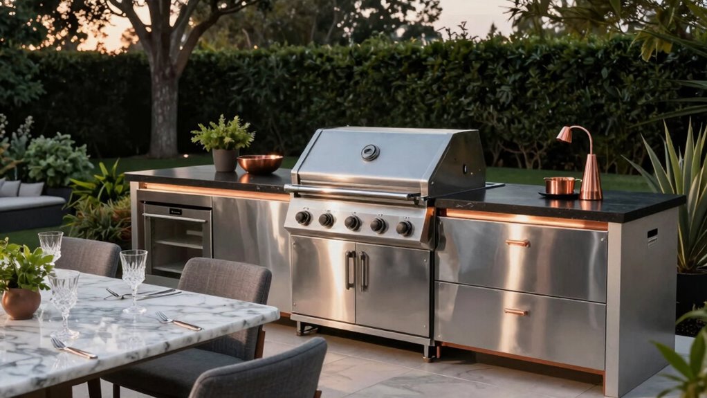 luxury outdoor cooking experience