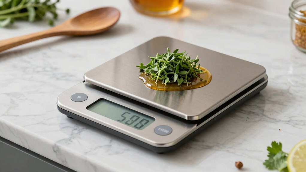 precise measurement enhances cooking
