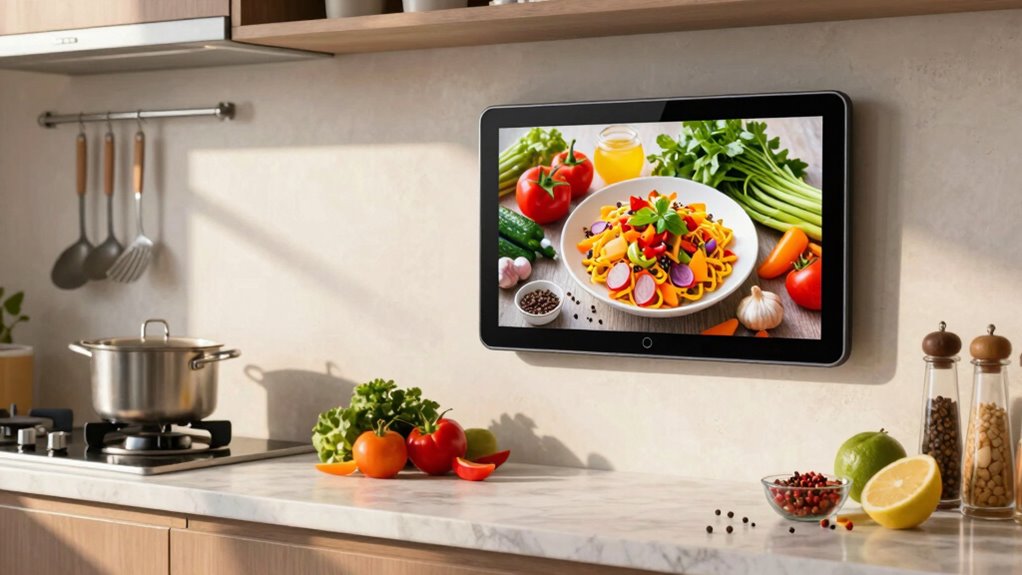 smart displays enhance cooking