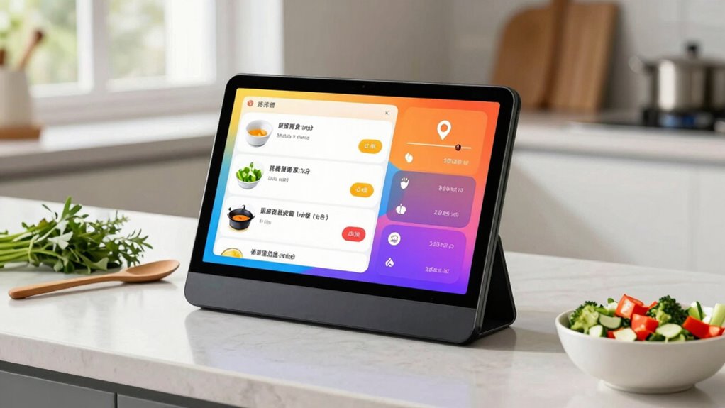 smart displays simplify cooking