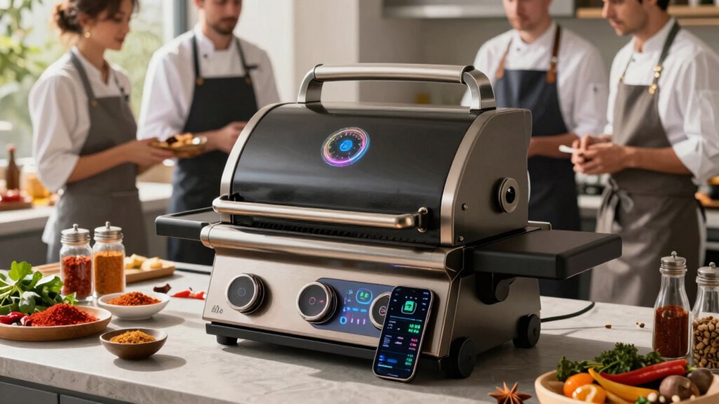 smart grilling enhances precision